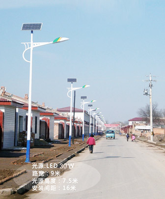 新农村建设太阳能路灯